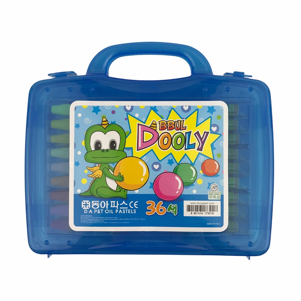 Bút sáp dầu D.A P&T Dooly 12 màu / 18 màu / 24 màu