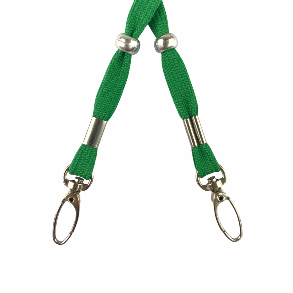 Dây đeo thẻ dù 1cm đầu móc xoay [50] (100)