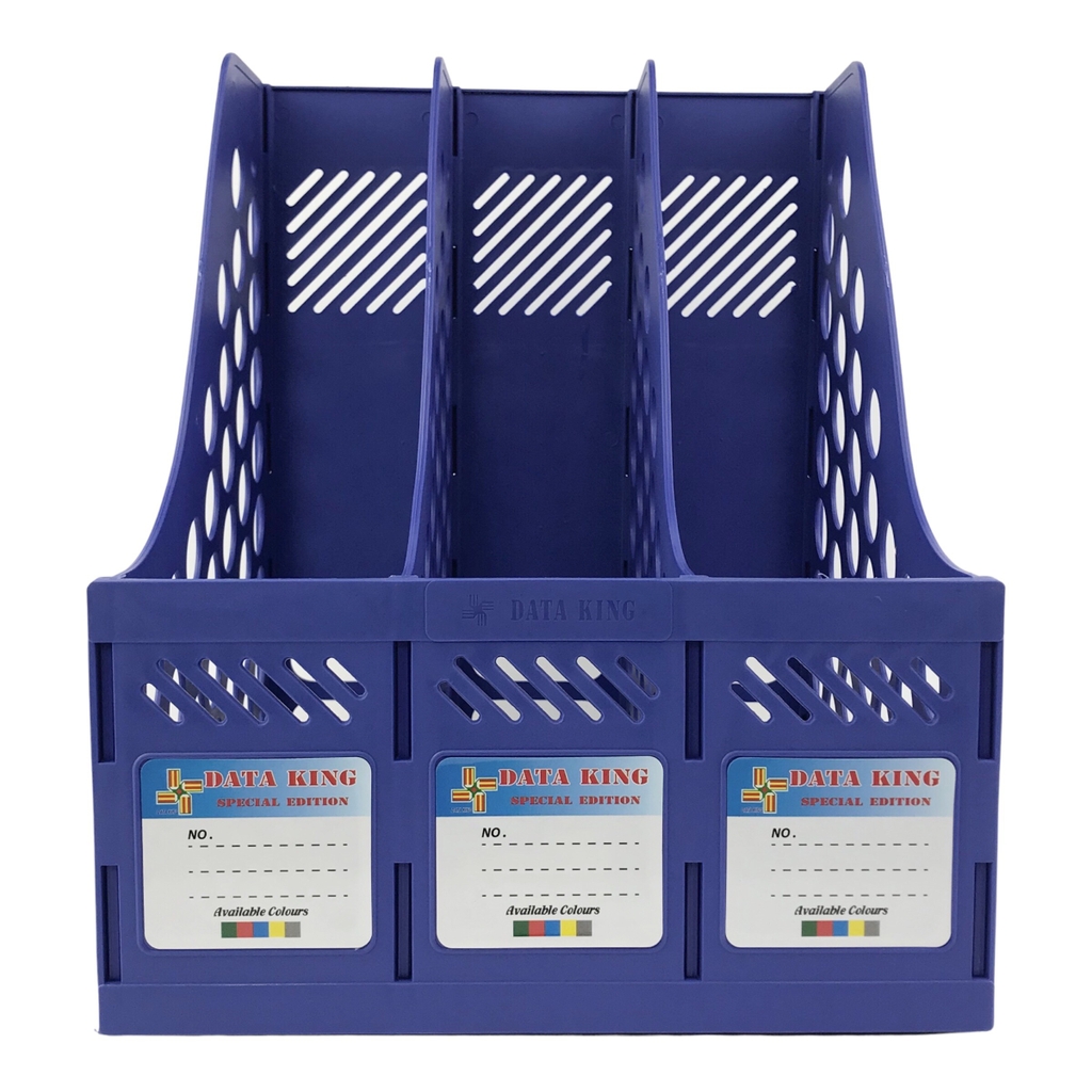 Kệ hồ sơ 3 ngăn nhựa King-star Dataking-3N