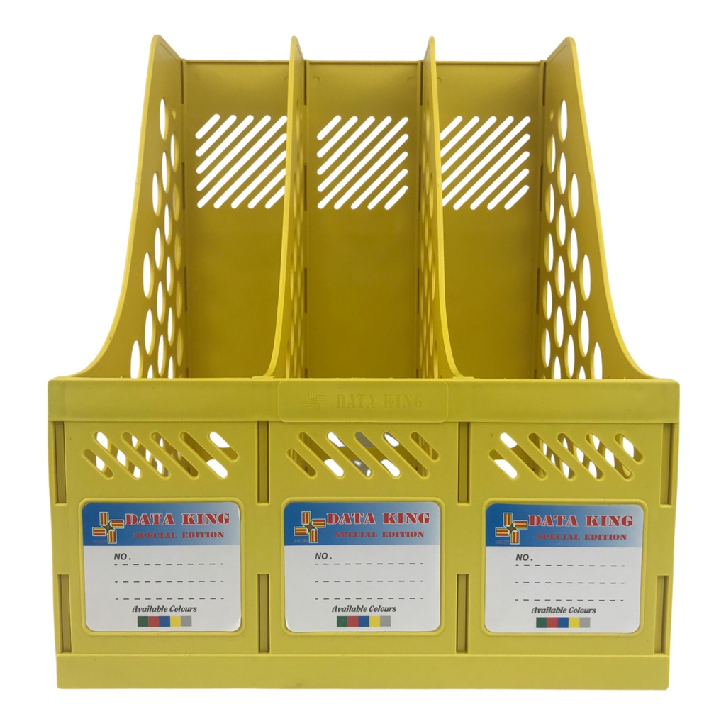 Kệ hồ sơ 3 ngăn nhựa King-star Dataking-3N