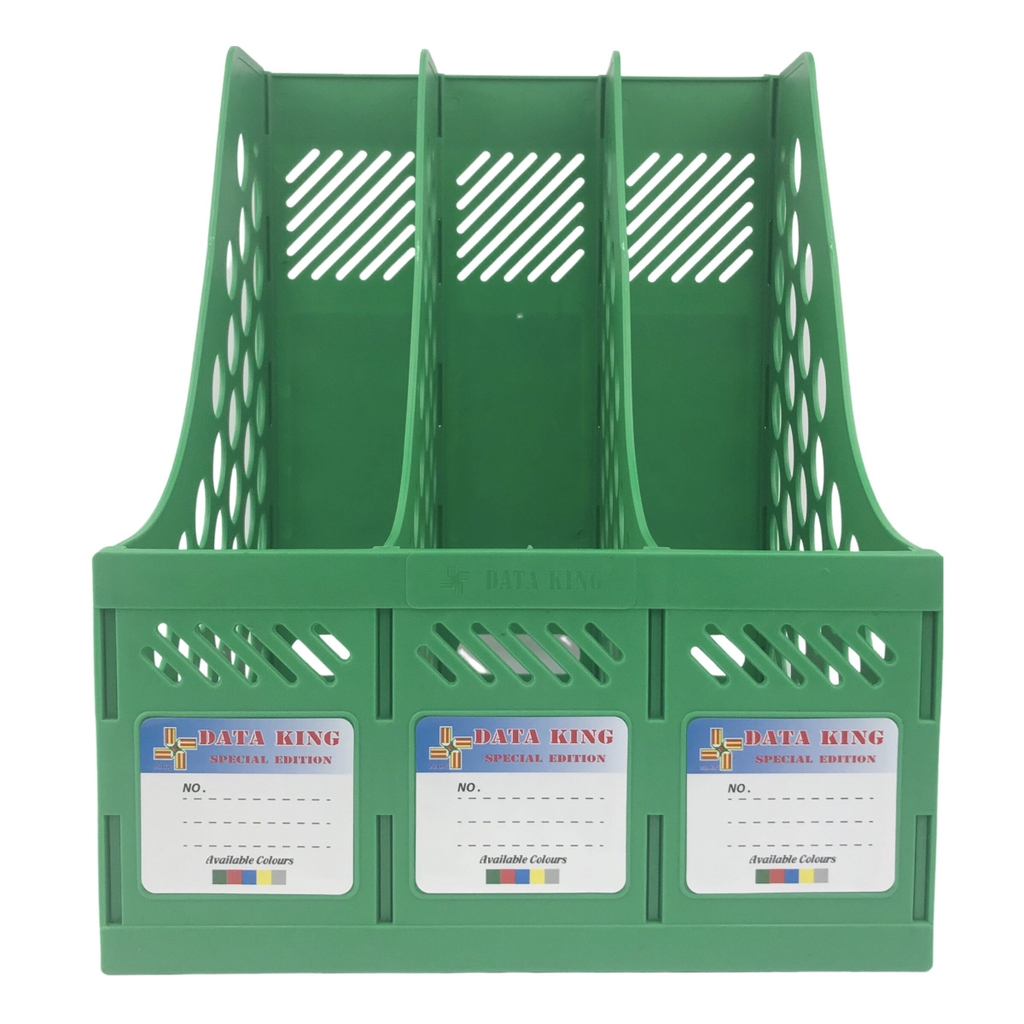 Kệ hồ sơ 3 ngăn nhựa King-star Dataking-3N