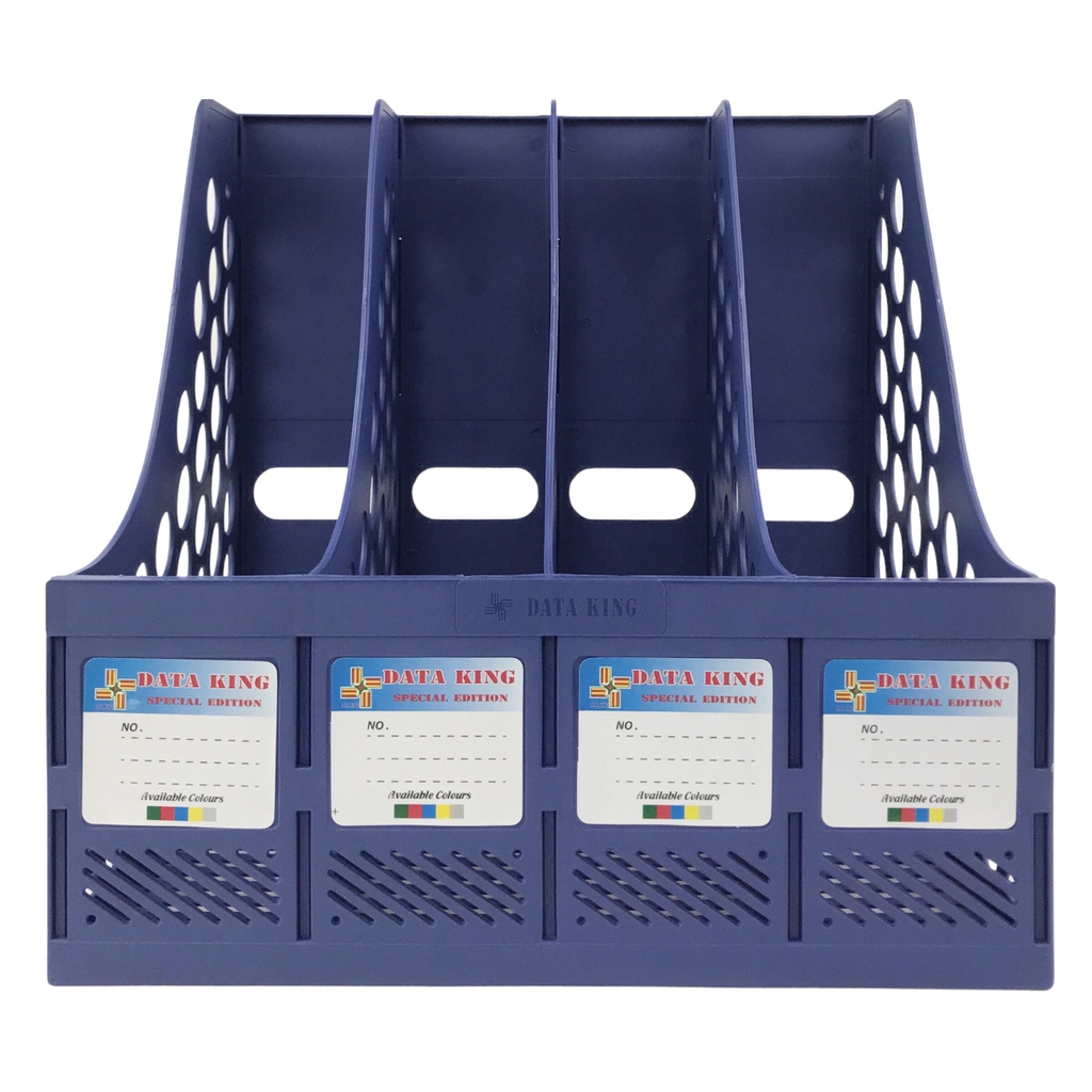 Kệ hồ sơ 4 ngăn nhựa King-star Dataking-4N