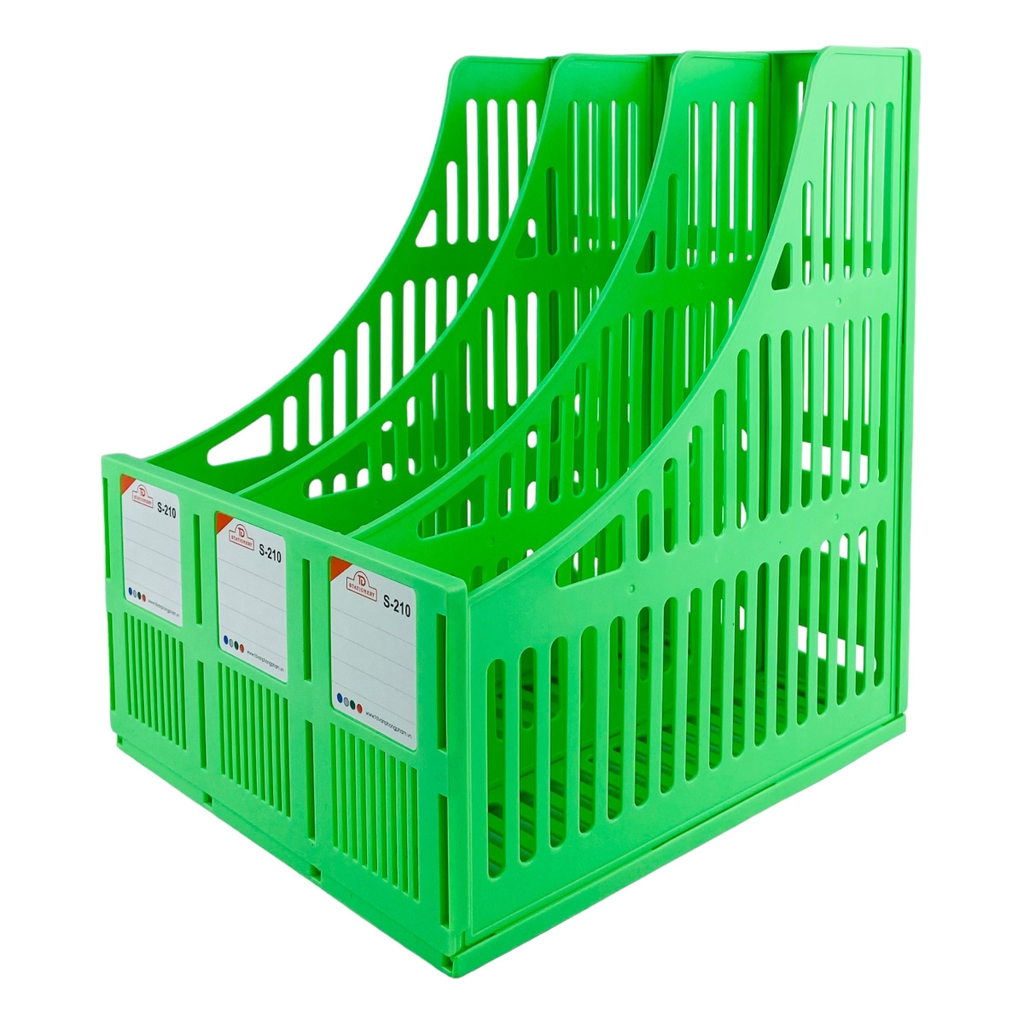 Kệ hồ sơ 3 ngăn nhựa TD S-210