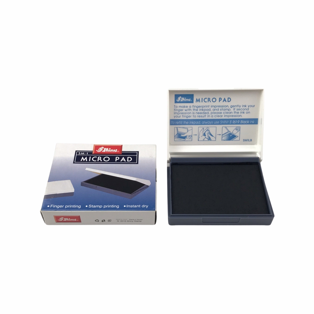 Tampon lăn tay Shiny SM1 65x45mm