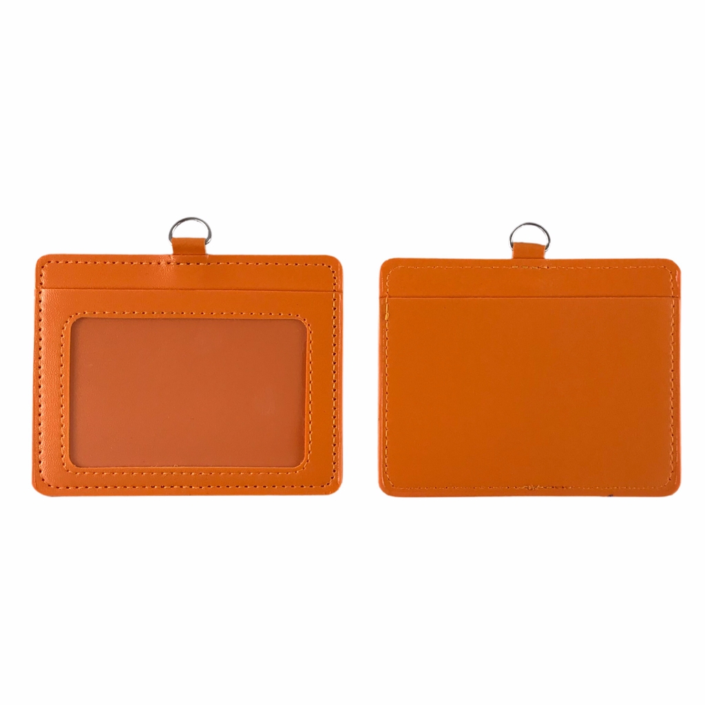 Bao đựng thẻ da 8.5x5.5cm 2 ngăn ngang (25)