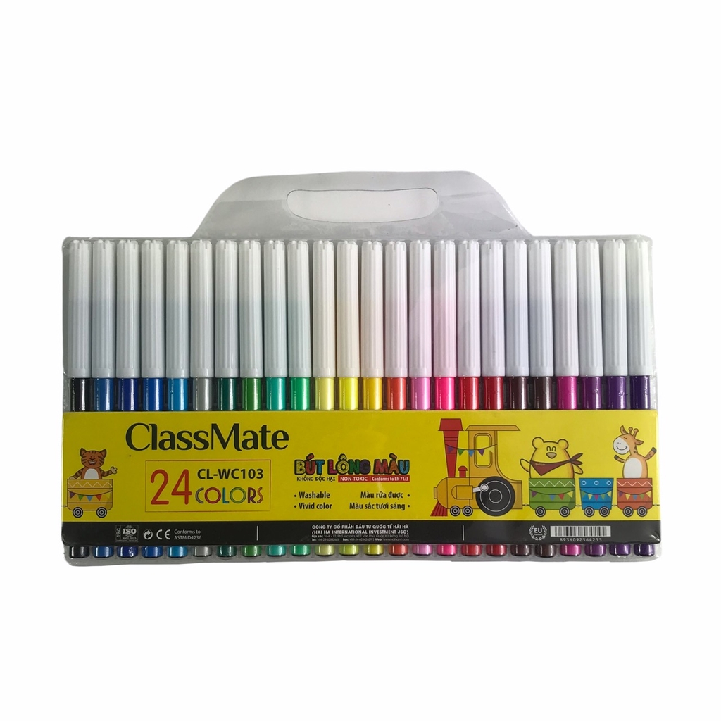 Bút lông màu ClassMate 12 màu / 18 màu / 24 màu