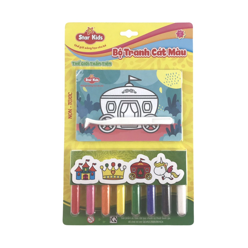 Bộ tranh cát màu Star Kids