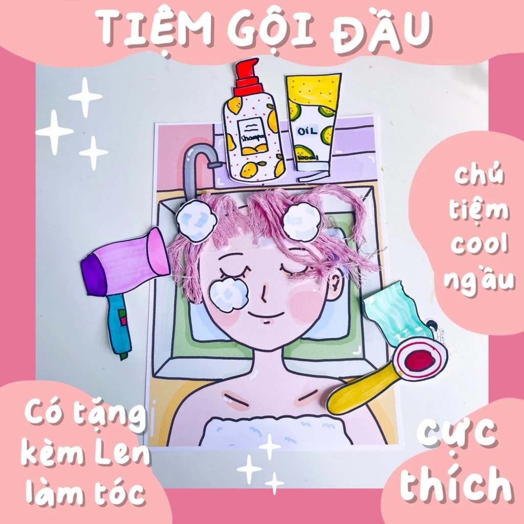 Bộ Tranh Tương Tác Cô Tiên Xanh