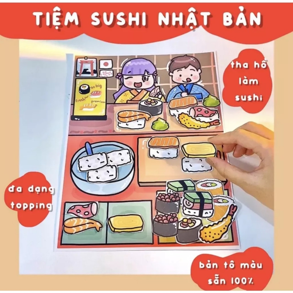 Bộ Tranh Tương Tác Cô Tiên Xanh