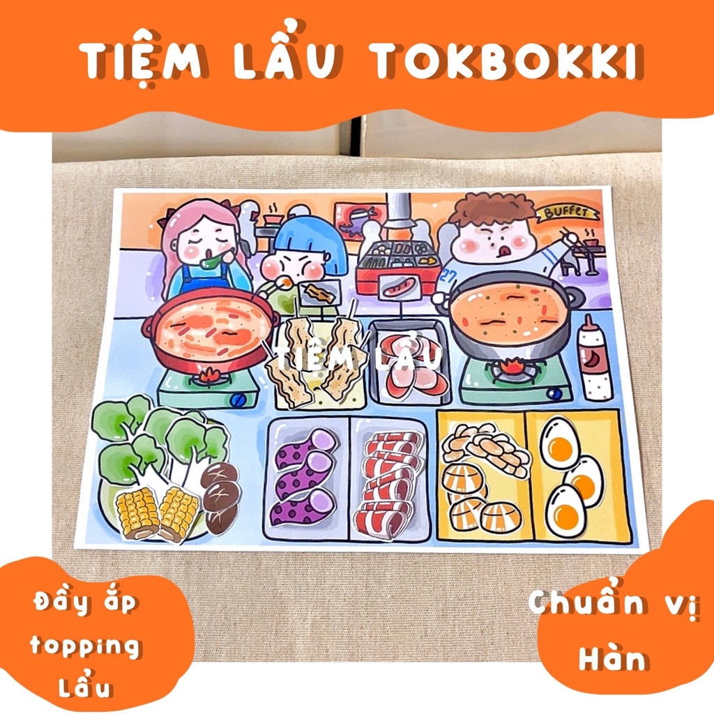 Bộ Tranh Tương Tác Cô Tiên Xanh