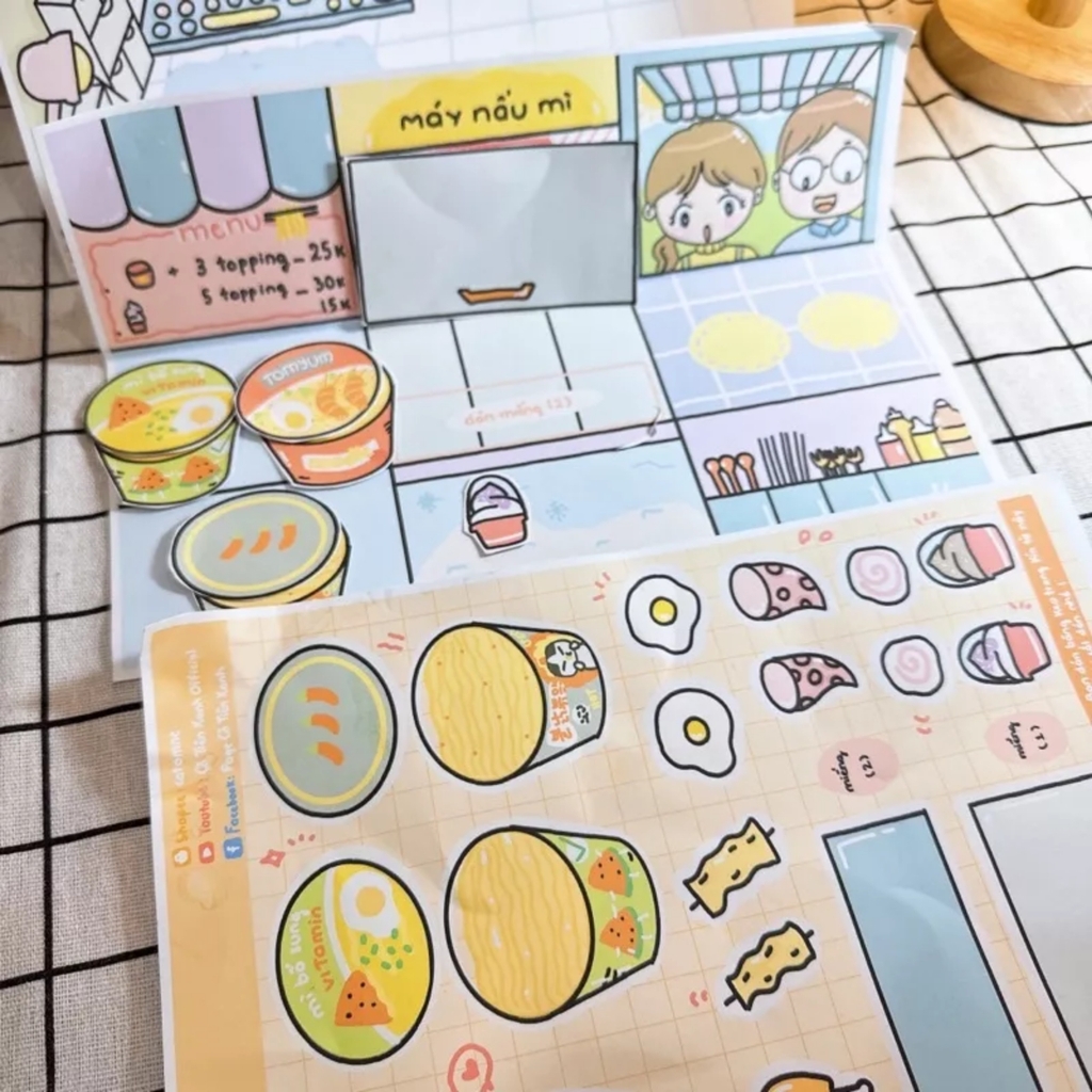 Bộ Tranh Tương Tác Cô Tiên Xanh