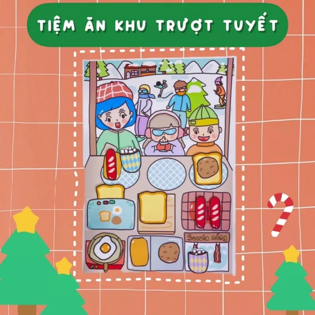 Bộ Tranh Tương Tác Cô Tiên Xanh