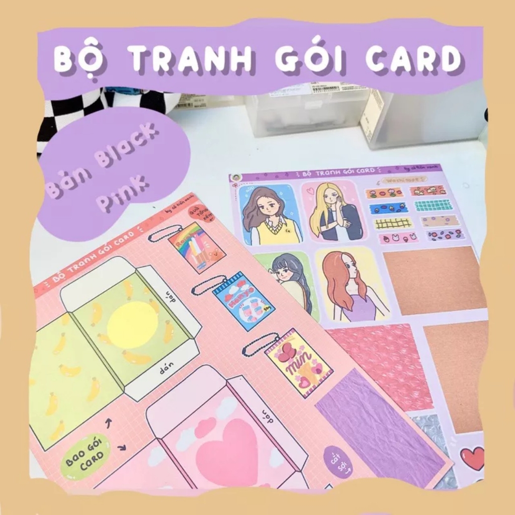 Bộ Tranh Tương Tác Cô Tiên Xanh