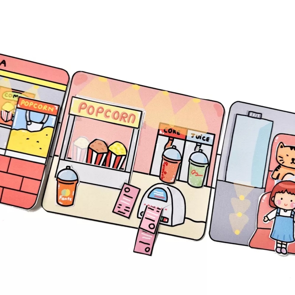 Bộ Tranh Tương Tác Cô Tiên Xanh