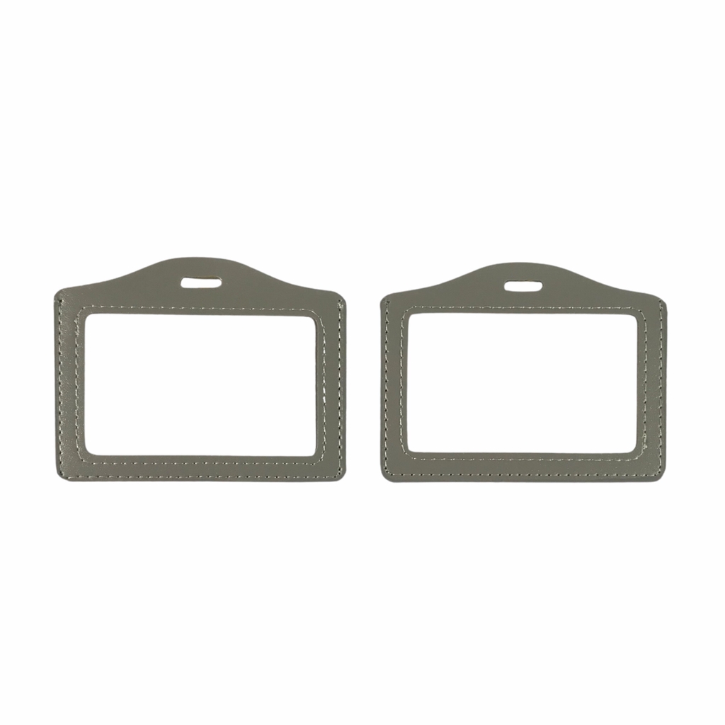 Bao đựng thẻ da 8.5x5.5cm 2 mặt kiếng ngang (50)