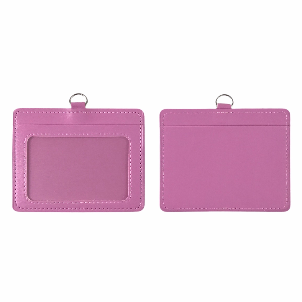 Bao đựng thẻ da 8.5x5.5cm 2 ngăn ngang (25)