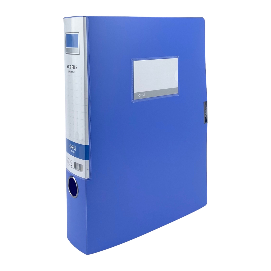 Bìa hộp nhựa Deli