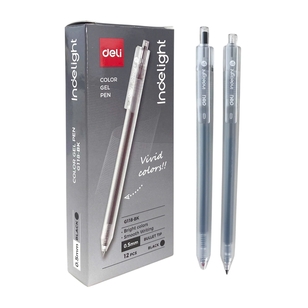 Bút gel Deli G118 (12/144)