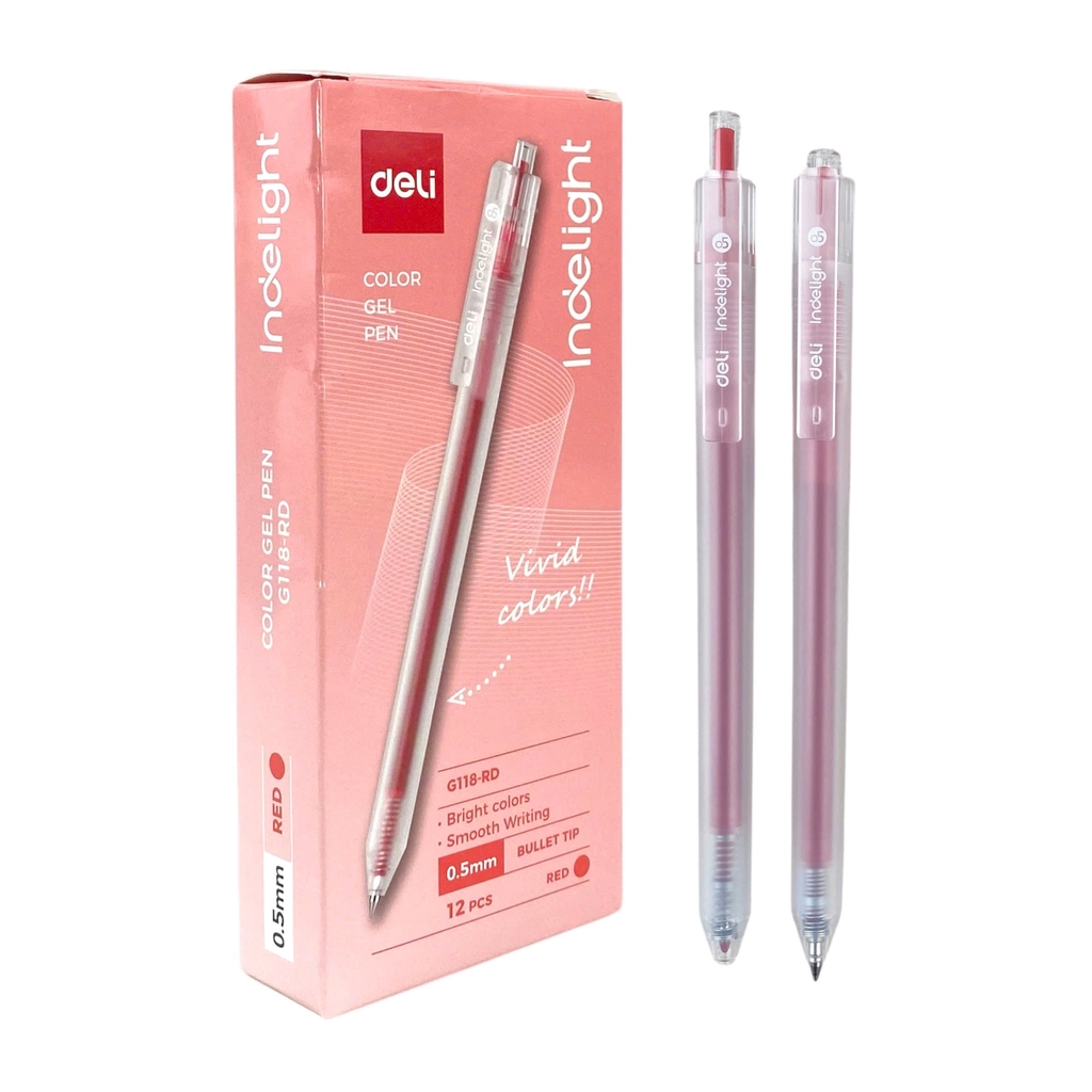 Bút gel Deli G118 (12/144)
