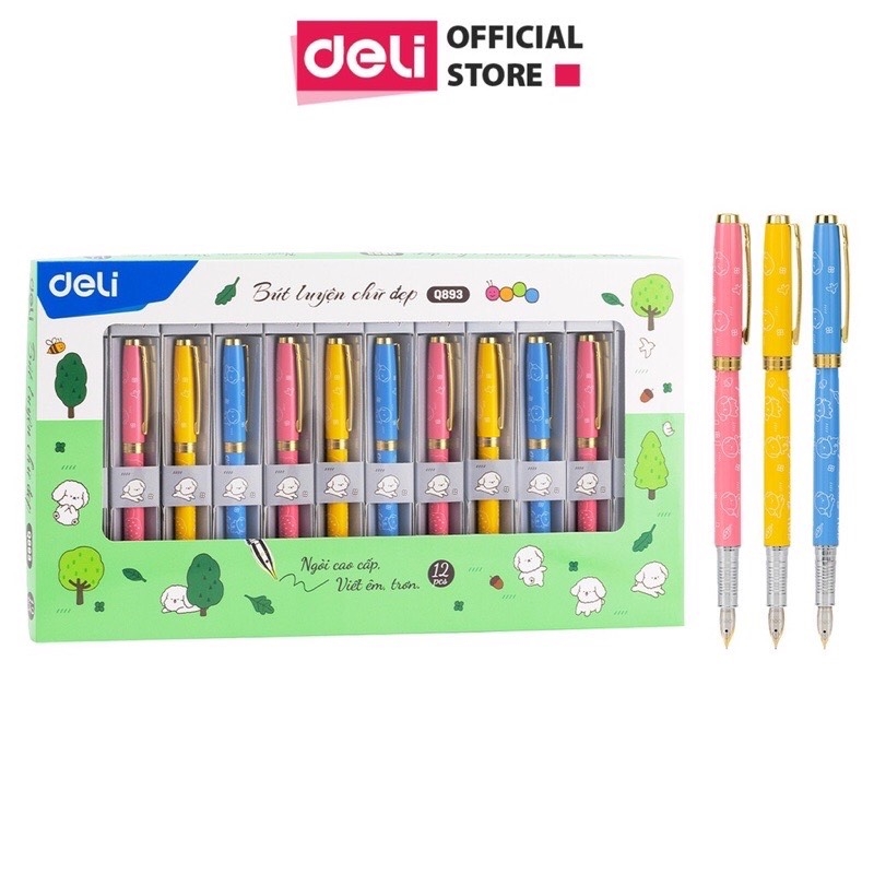 Bút máy Deli Q893 (12/144)