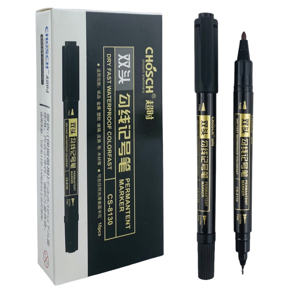 Bút lông dầu Chosch CS-8130 (10)