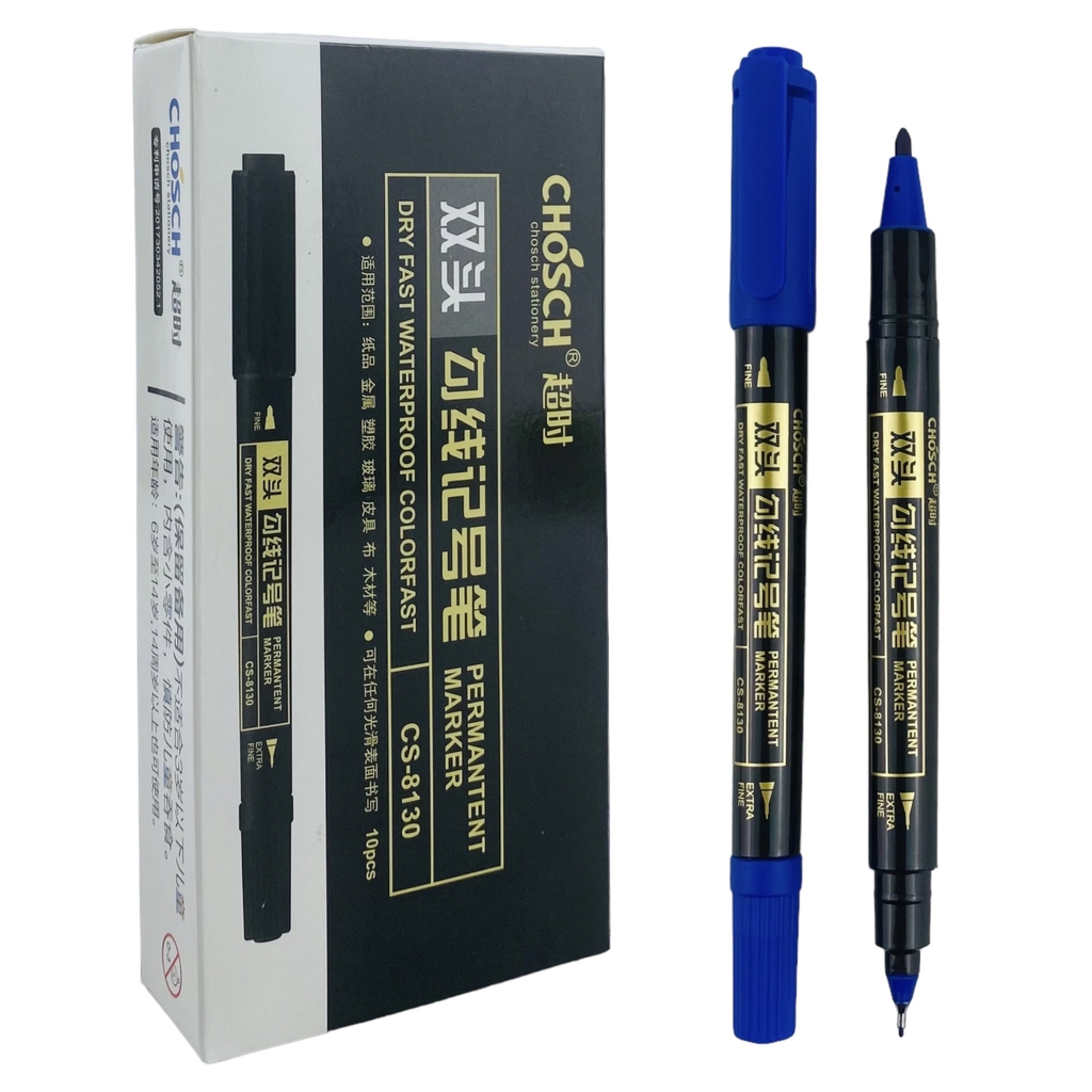 Bút lông dầu Chosch CS-8130 (10)