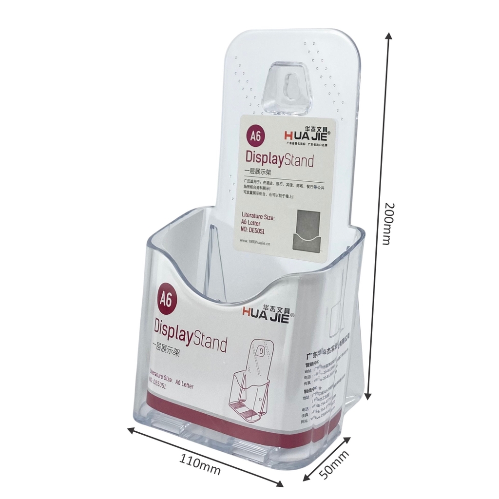 Kệ nhựa nhiều giấy 1 ngăn Hua Jie DE5053 / DE5052 / DE5051 đứng (8)