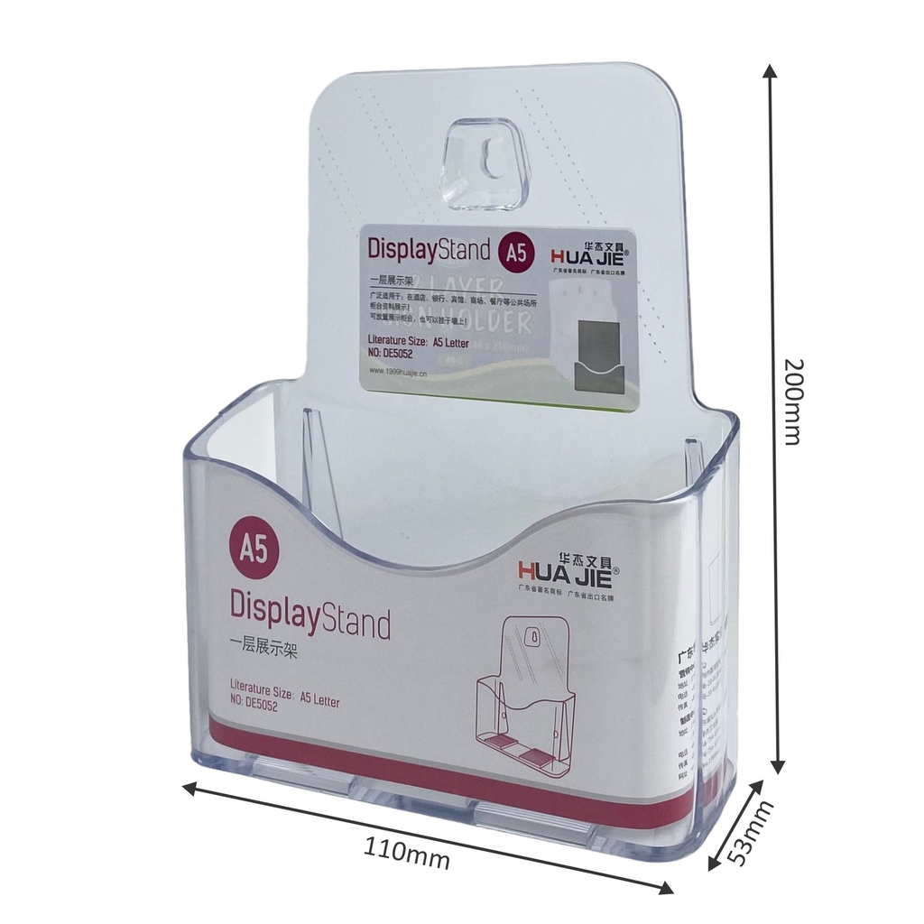 Kệ nhựa nhiều giấy 1 ngăn Hua Jie DE5053 / DE5052 / DE5051 đứng (8)