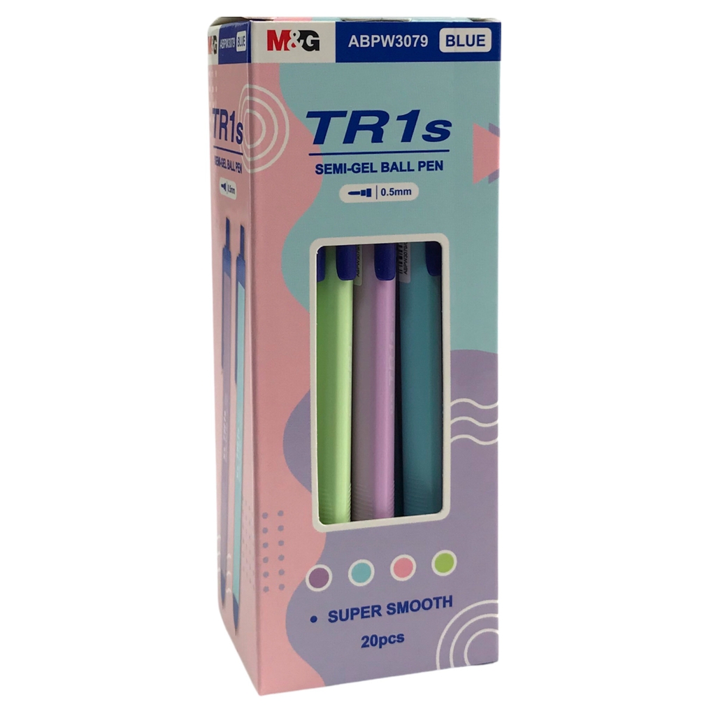 Bút bi MG TR1 3079 xanh (20)