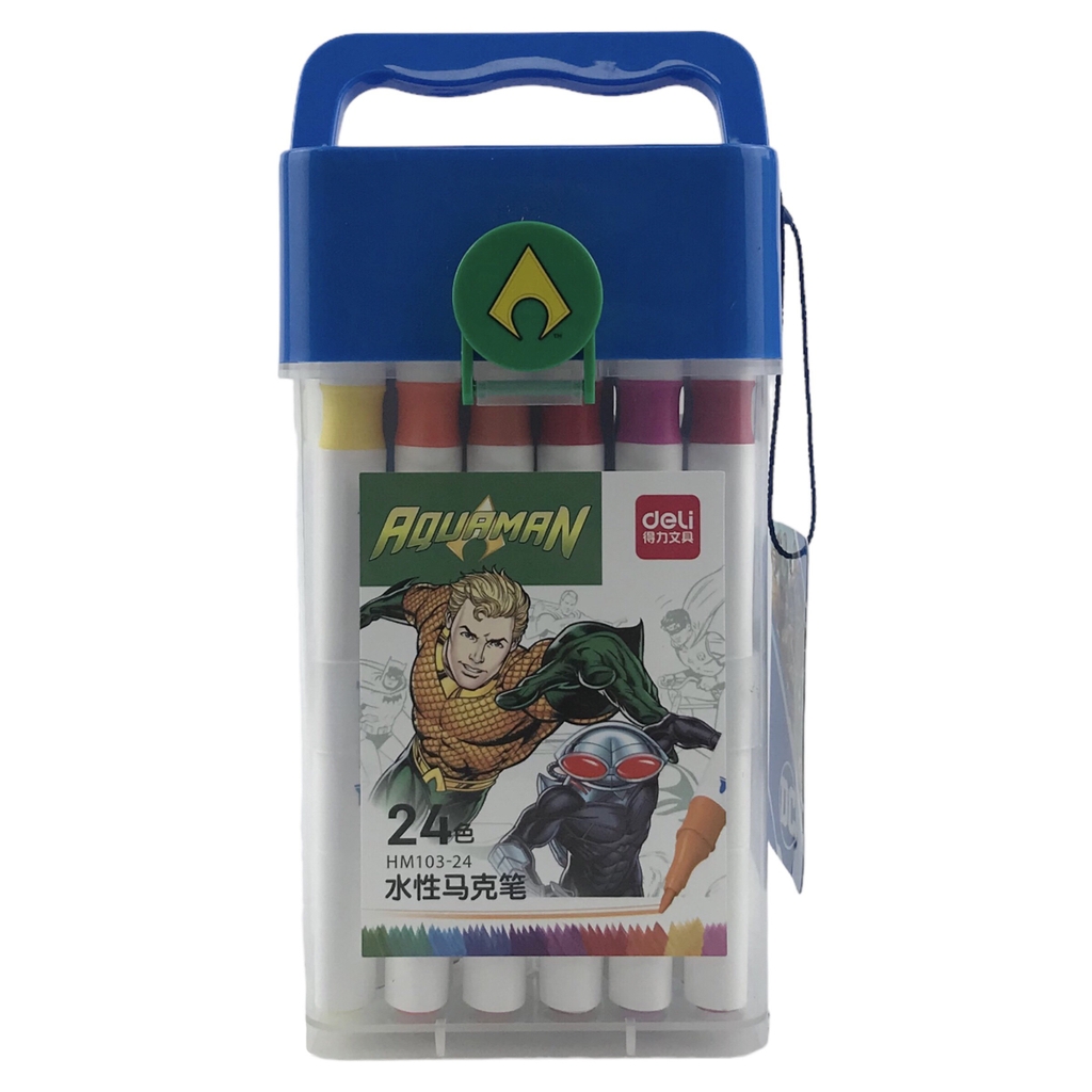 Bút lông màu 2 đầu Deli HM103-24 / HM103-64