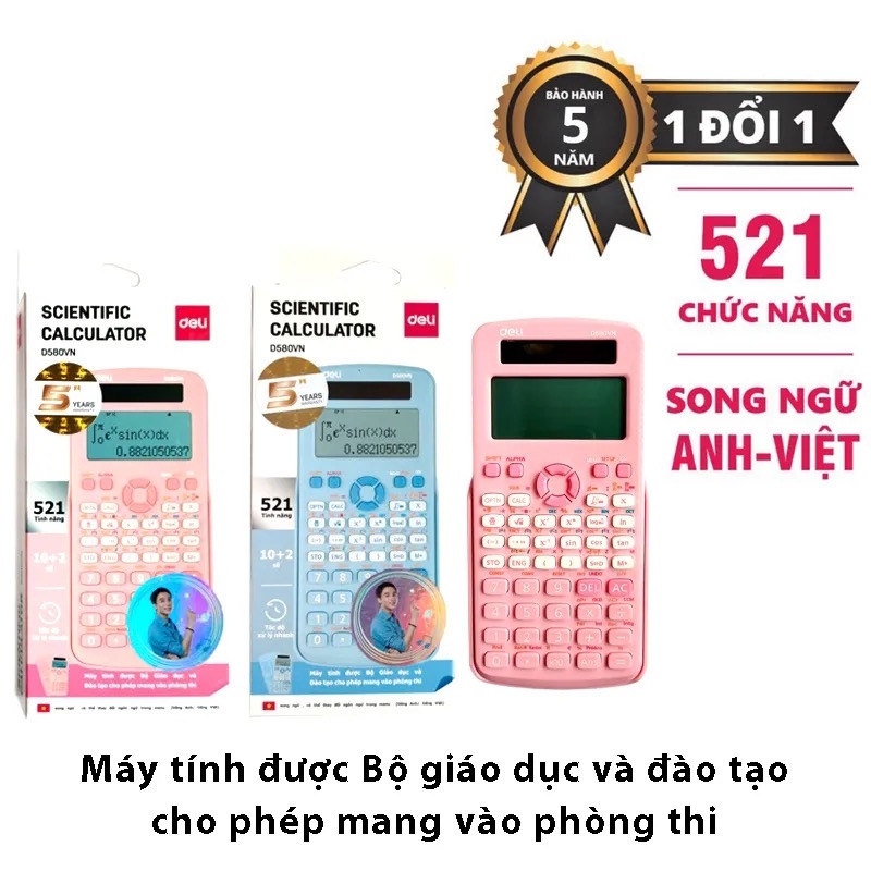 Máy tính Deli D580VN (20/80)