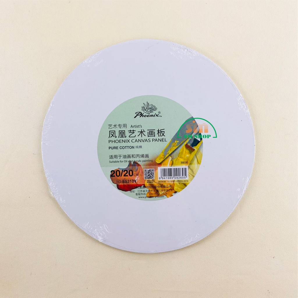 Bìa Canvas Phoenix hình tròn