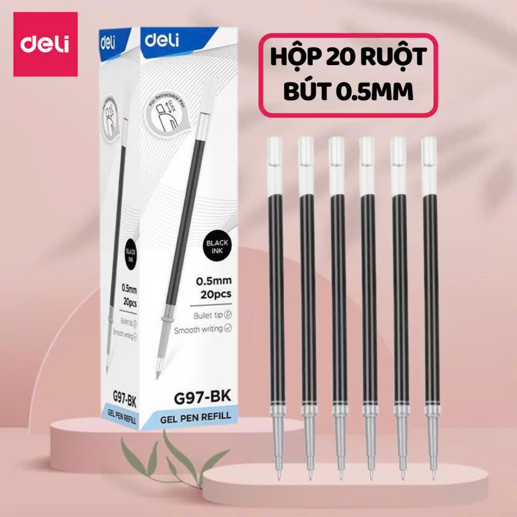 Ruột bút gel Deli G97 (20/240)