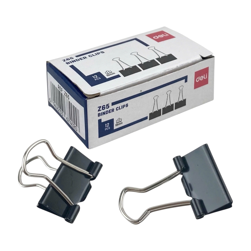 Kẹp bướm Deli Z61 /Z62/Z63/Z64/Z65/Z66 (12)