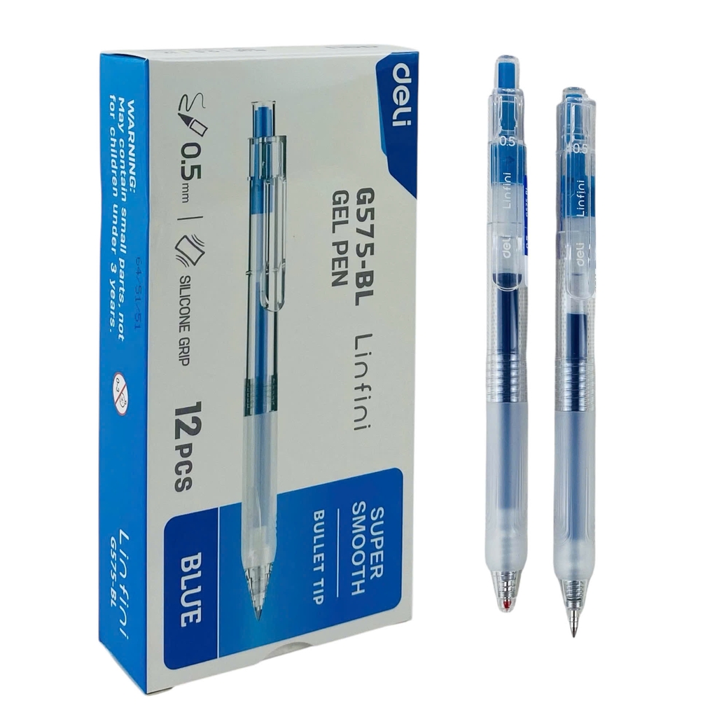 Bút gel Deli G575 0.5mm (12)