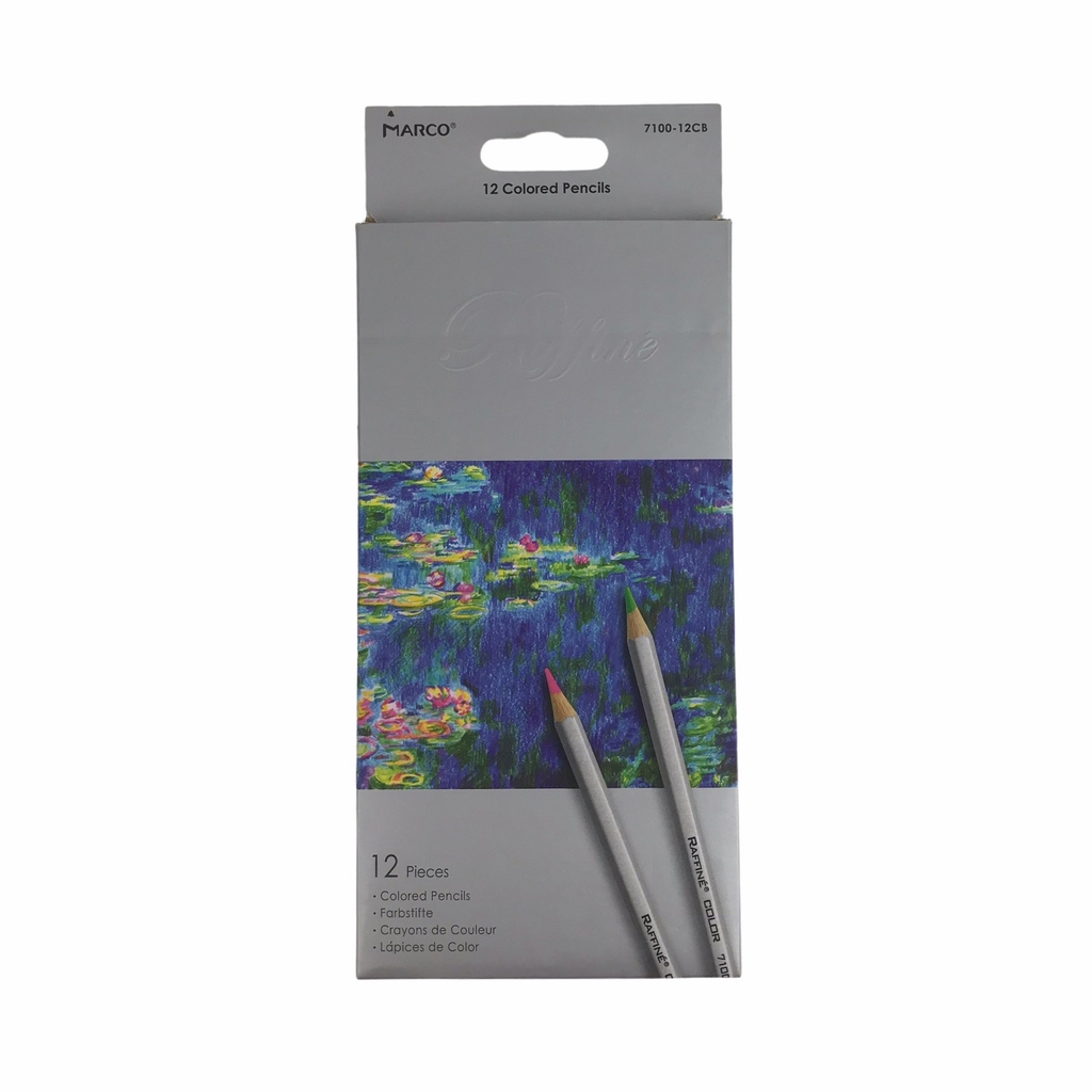 Bút chì màu Marco Raffine 7100-12CB / 7100-24CB / 7100-36CB hộp giấy