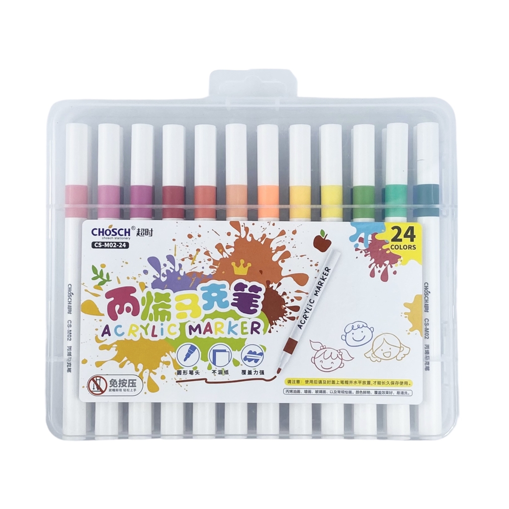 Bút lông màu Acrylic Chosch CS-M02