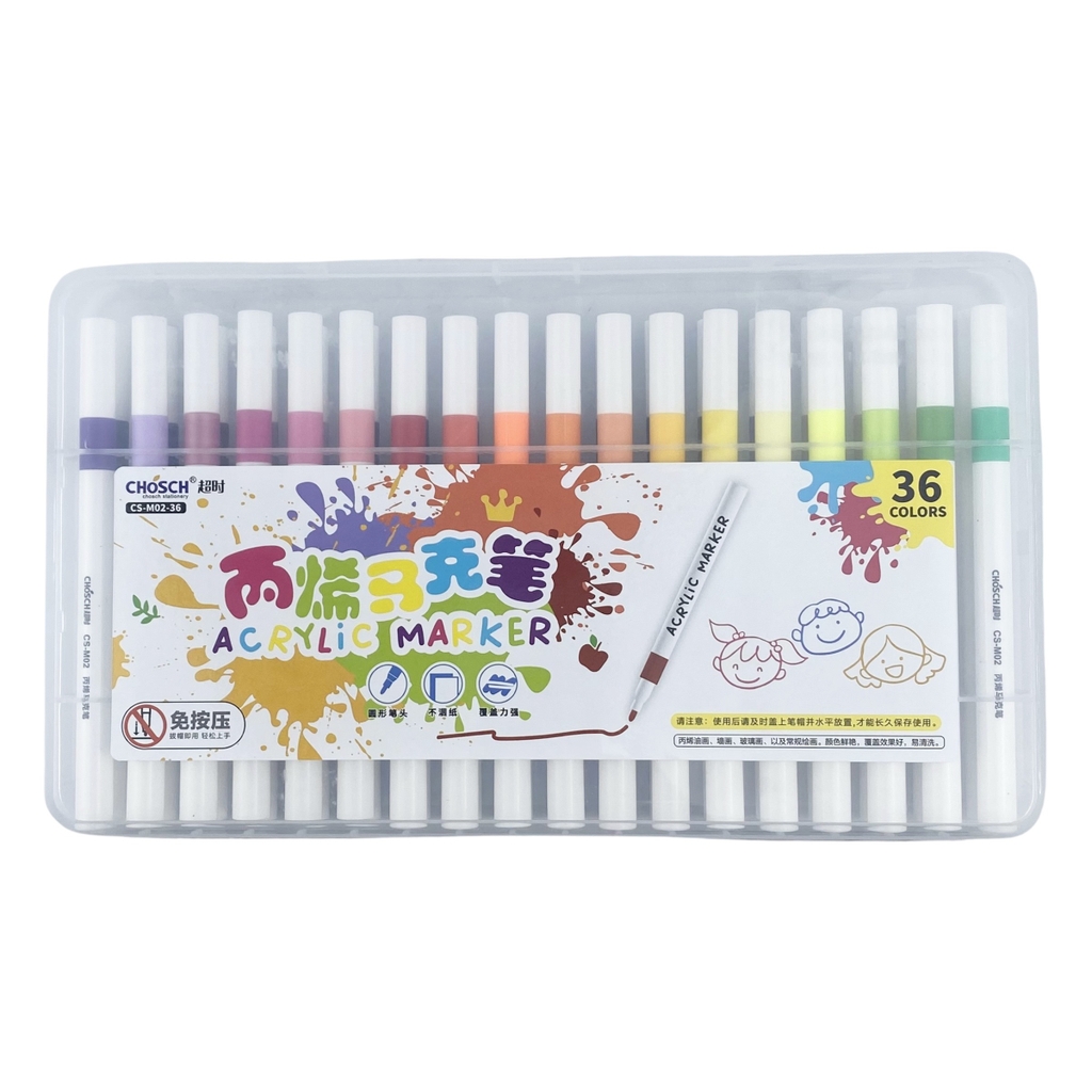 Bút lông màu Acrylic Chosch CS-M02