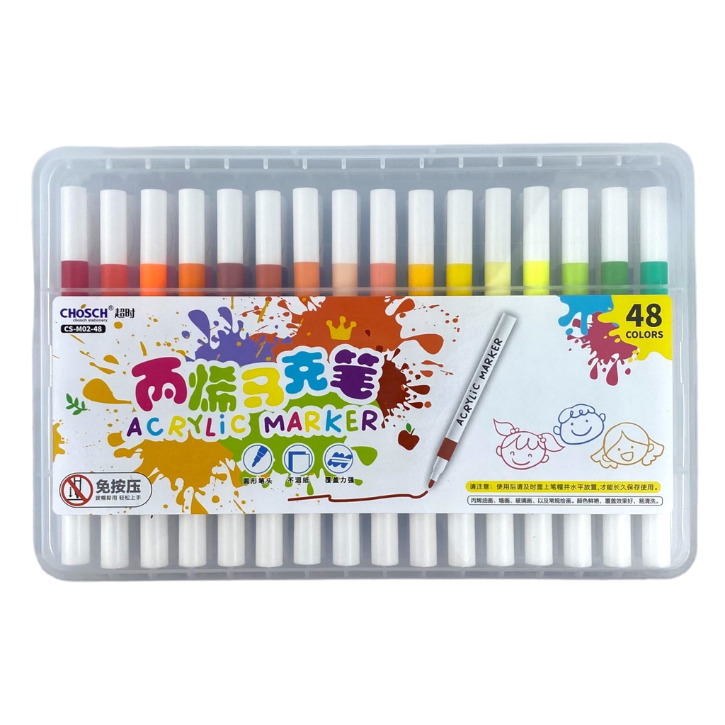 Bút lông màu Acrylic Chosch CS-M02