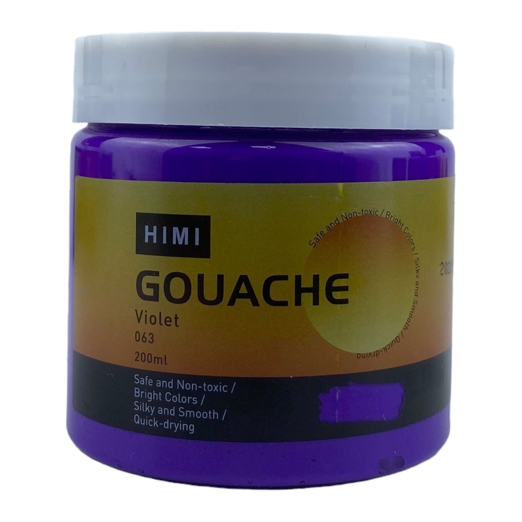 Màu vẽ Himi Gouache 200ml (12)