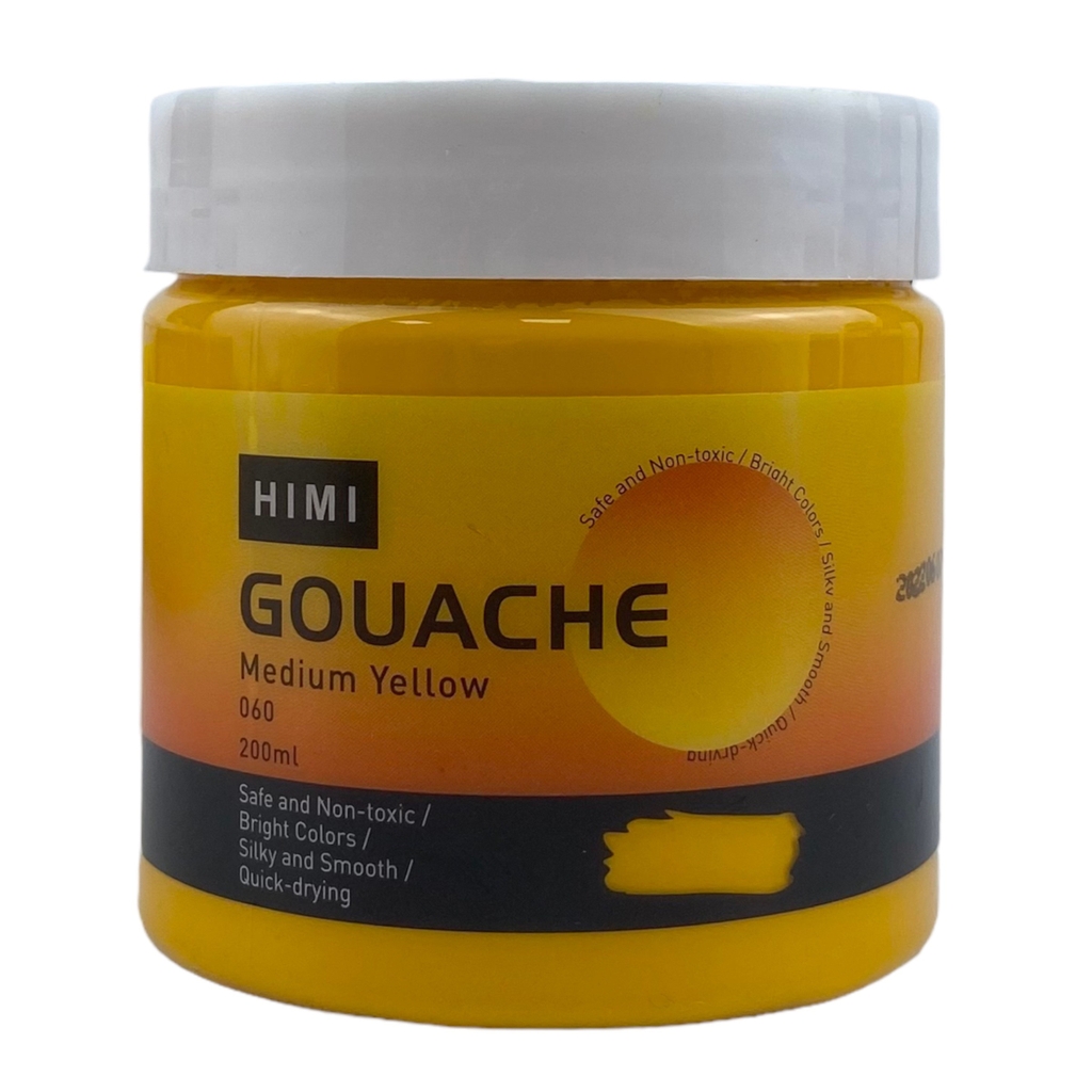 Màu vẽ Himi Gouache 200ml (12)
