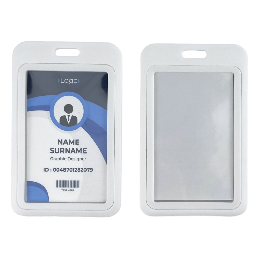 Bao đựng thẻ nhựa C-104V 5.4x8.5cm 2 mặt đứng (5)