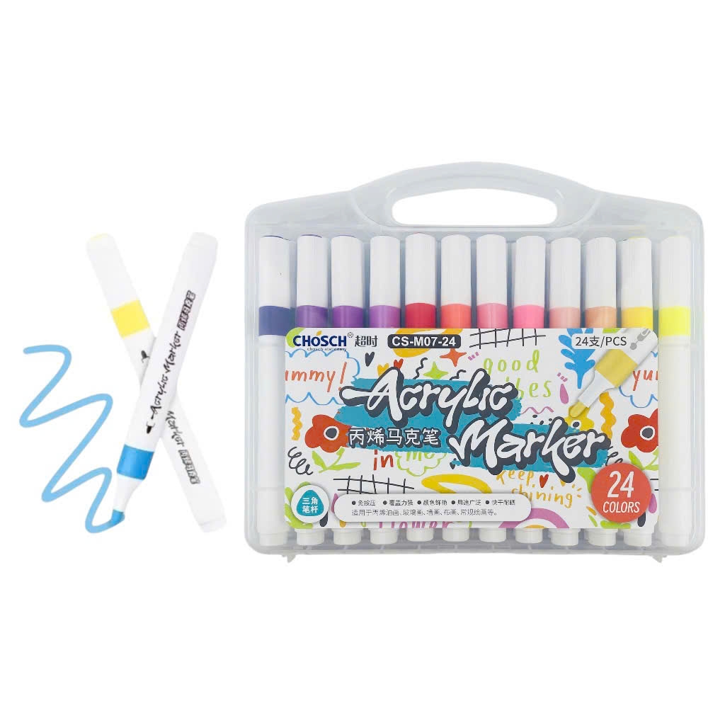 Bút lông màu Acrylic Chosch CS-M07