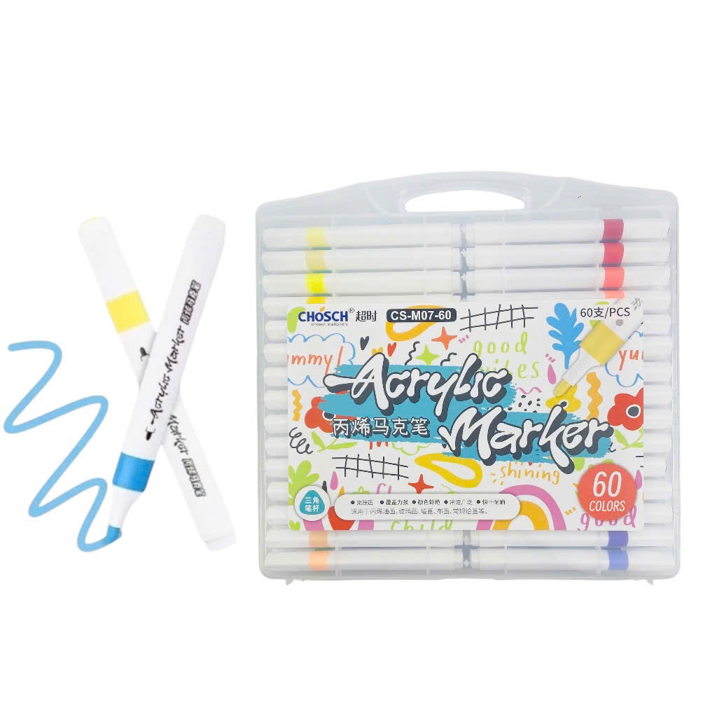 Bút lông màu Acrylic Chosch CS-M07