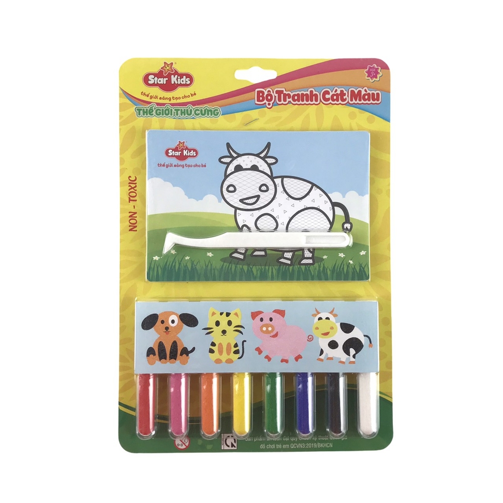Bộ tranh cát màu Star Kids