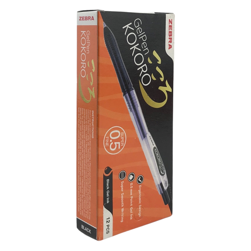 Bút gel Zebra Kokoro 0.5mm (12)