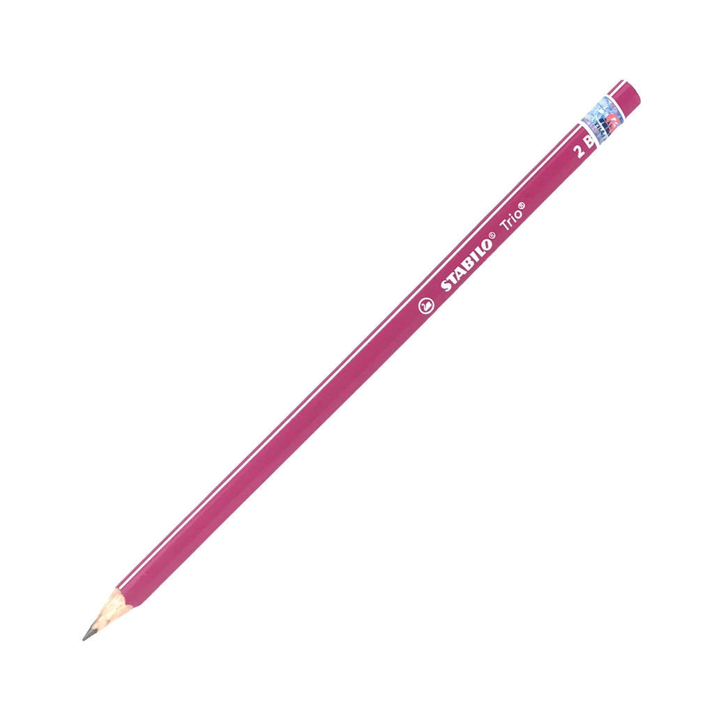 Bút chì gỗ Stabilo Trio 369 2B (12)