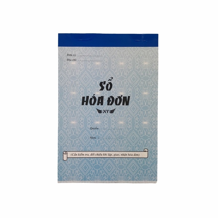 Hóa đơn bán lẻ NY 13x20cm 2 liên 50 bộ (10/100)