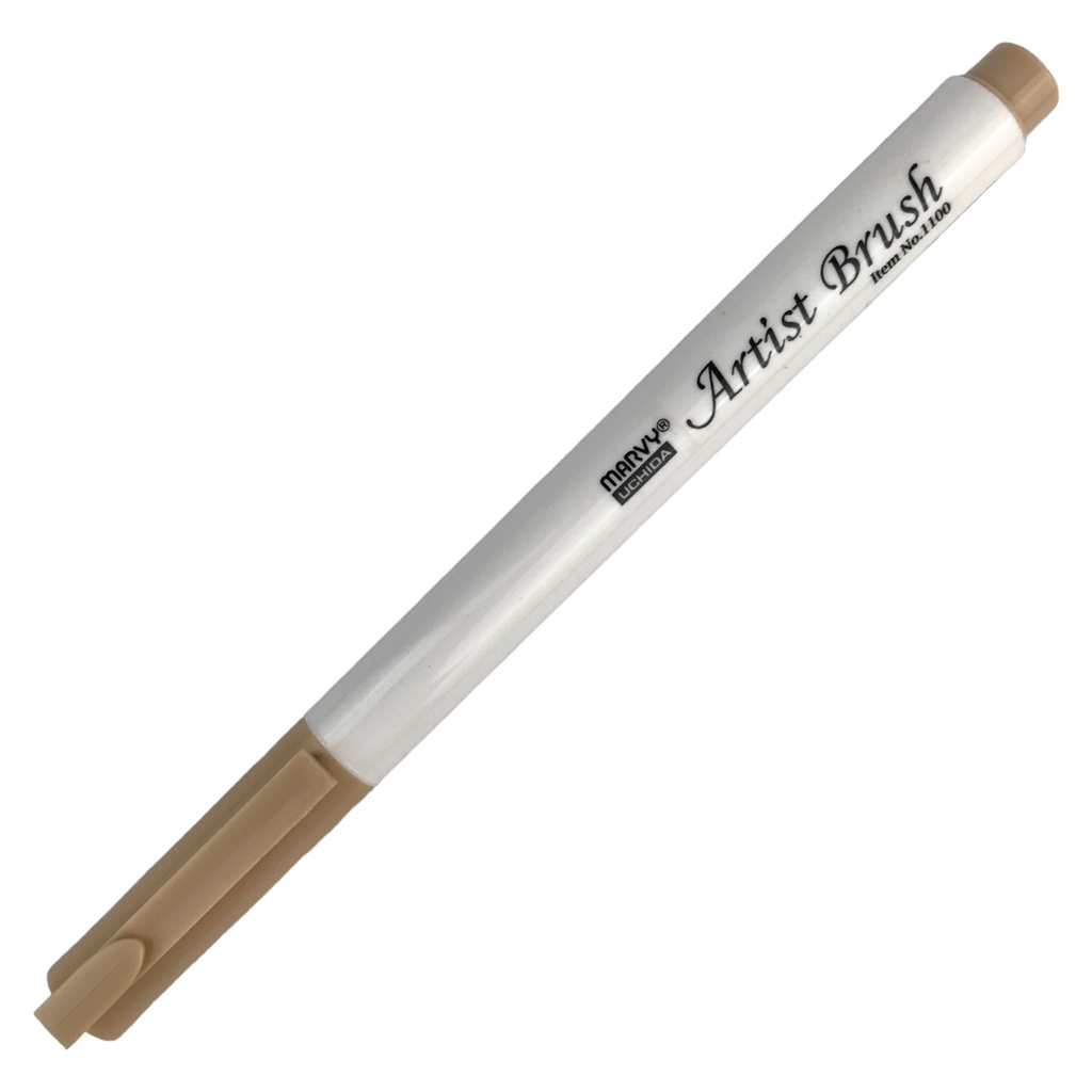 Bút lông Marvy 1100 Tone cam nâu (12)