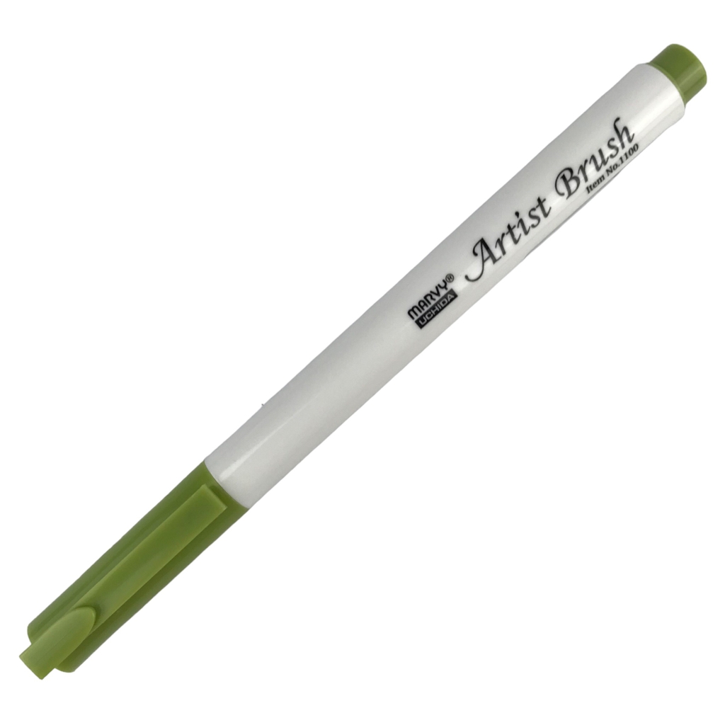 Bút lông Marvy 1100 Tone xanh lá (12)